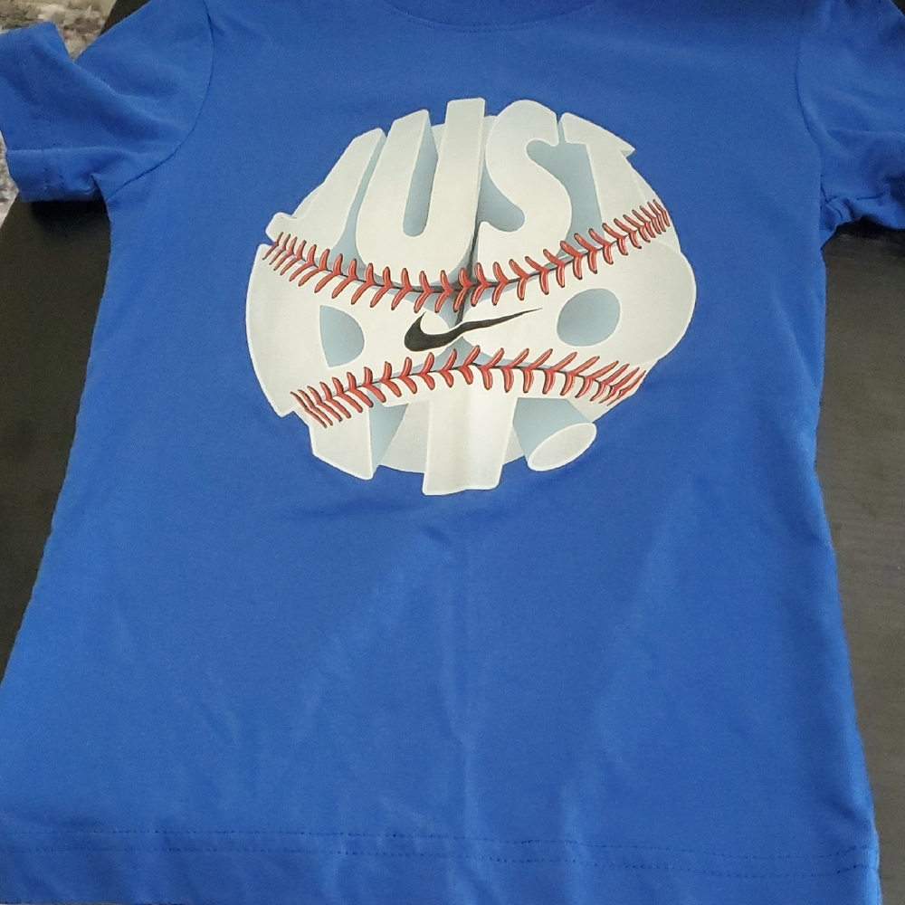 Nike Blue Athletic Short Sleeve Tee